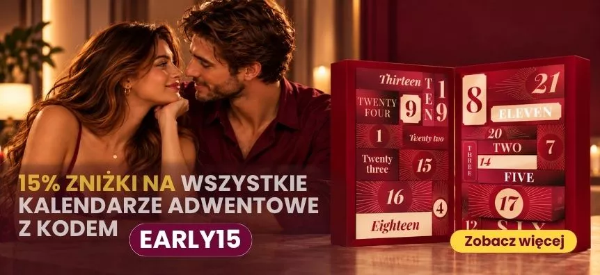15% zniżki na erotyczne kalendarze adwentowe z kodem EARLY15 | Lovesexshop.pl sex shop