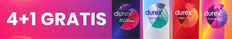 Promocja na prezerwatywy Durex: 4+1 gratis – Lovesexshop.pl sex shop