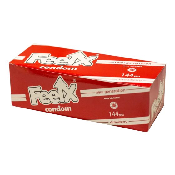 Prezerwatywa FeelX - truskawka (144szt)