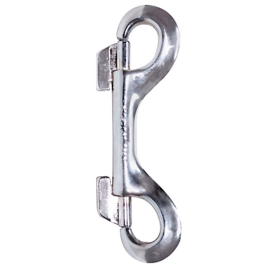 ZADO - Podwójny metalowy karabińczyk (srebrny)