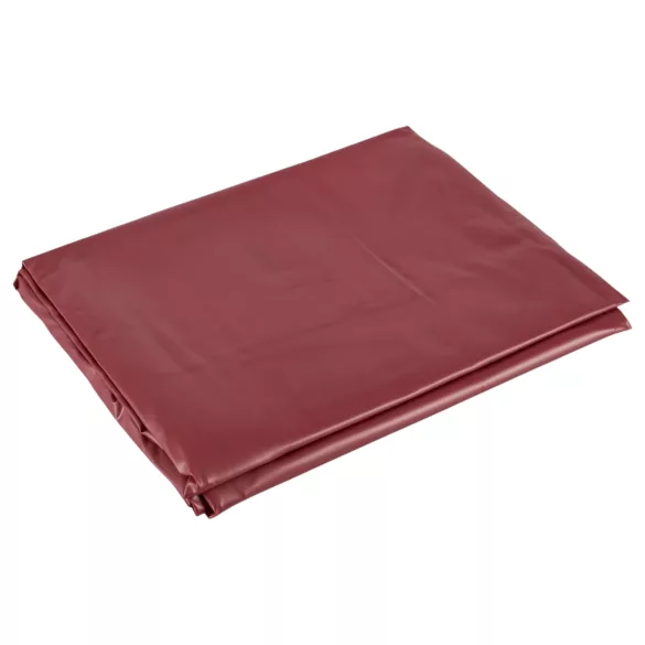 Fetysz - lakierowane prześcieradło - 200x230 cm (czerwone)