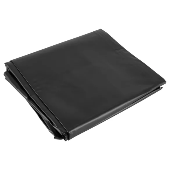 Fetysz - Lakierowane prześcieradło - 200x230 cm (czarne)