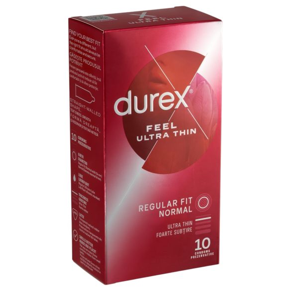 Durex Feel Ultra Cienkie - ultrarealistyczne prezerwatywy (10 szt.)