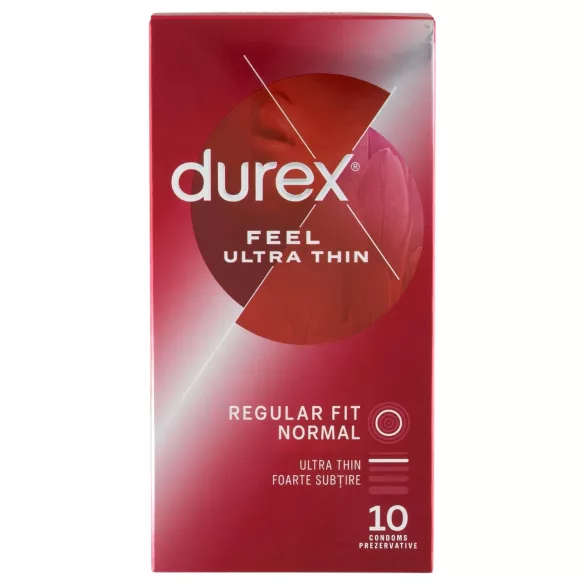 Durex - prezerwatywy ultra cienkie - naturalne odczucie - 10 sztuk