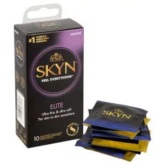   Manix SKYN Elite - prezerwatywy ultra cienkie bez lateksu - 10 sztuk