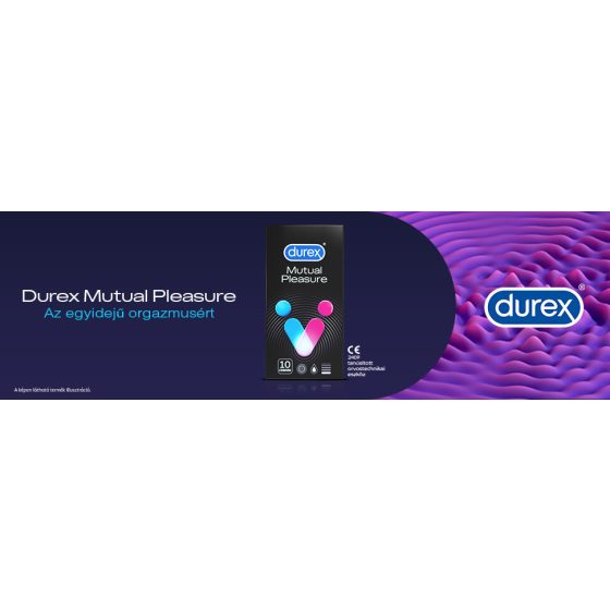 Durex Mutual Pleasure - prezerwatywa opóźniająca (10 sztuk)