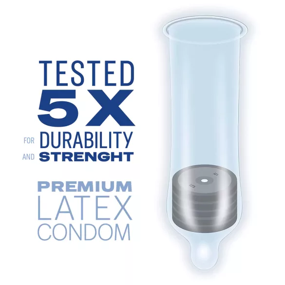 Durex - prezerwatywy ultracienkie - naturalne wrażenia - 3 sztuki