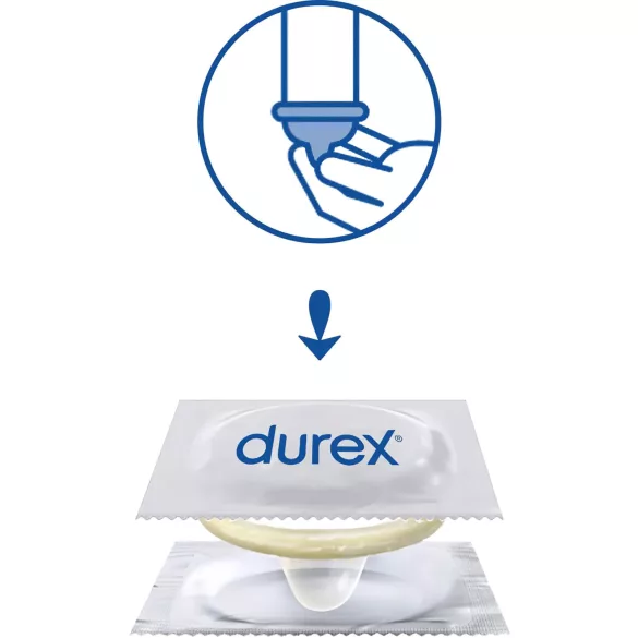 Durex - prezerwatywy ultracienkie - naturalne wrażenia - 3 sztuki