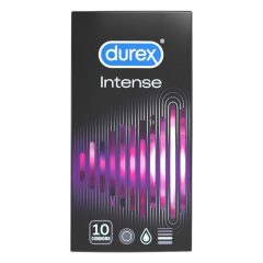   Durex Intense - prążkowane i nakrapiane prezerwatywy (10 sztuk) -