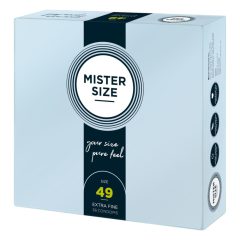 Cienka prezerwatywa Mister Size - 49 mm (36 sztuk)