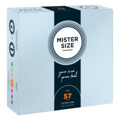Cienka prezerwatywa Mister Size - 57 mm (36 sztuk)
