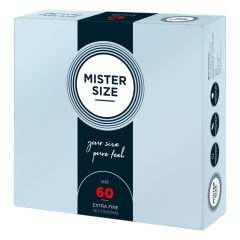 Cienkie prezerwatywy Mister Size - 60 mm (36 sztuk)