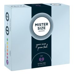 Cienkie prezerwatywy Mister Size - 69 mm (36 sztuk)