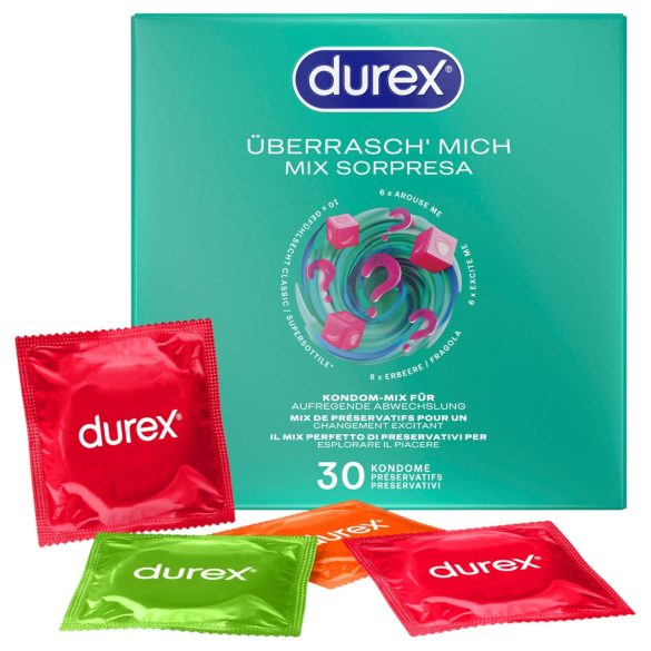 Durex - smakowe prezerwatywy (30 szt.)