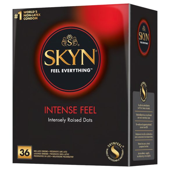 Manix SKYN Intense Fell - wegańskie prezerwatywy bez lateksu (36 szt.)