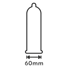   Secura Padlijanan - bardzo duża prezerwatywa - 60 mm (12 sztuk)