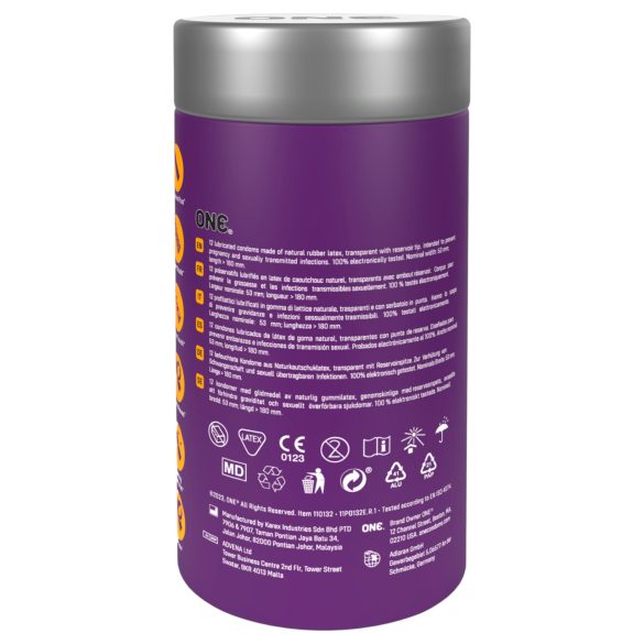 ONE - prezerwatywy - mix rodzajów - 12 sztuk