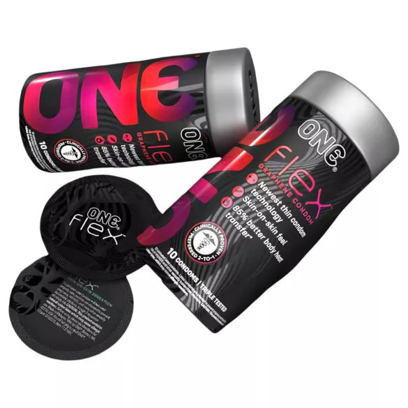 ONE Flex - prezerwatywy z grafenu (10 szt.)
