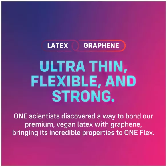 ONE Flex - prezerwatywy z grafenu (10 szt.)