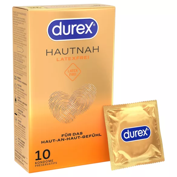 Durex Hautnah - prezerwatywy bez lateksu - 10 sztuk