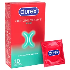 Durex - Slim prezerwatywy (10 szt.)