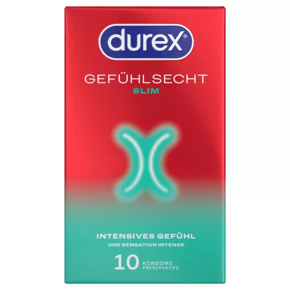Durex - Slim prezerwatywy (10 szt.)