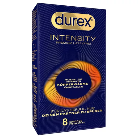 Durex Intensity - prezerwatywy cienkie bez lateksu - 8 sztuk