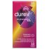 Durex Pleasure Me - prążkowane i punktowane prezerwatywy (10 szt.)