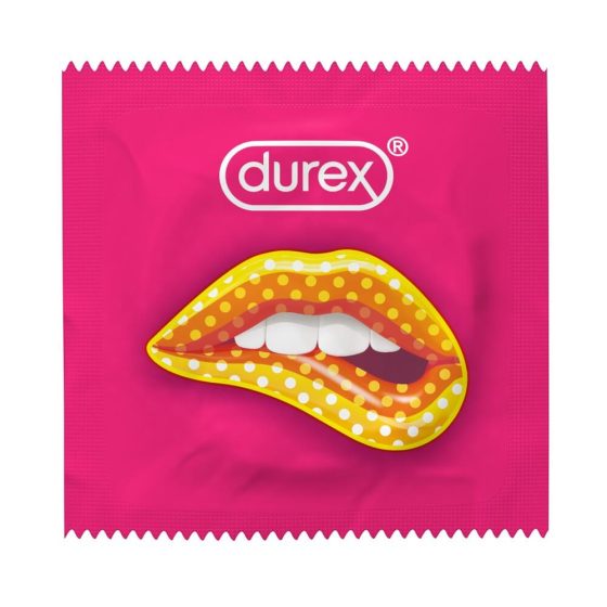Durex Pleasure Me - żebrowane prezerwatywy (10 sztuk)