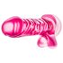 B Yours – sztuczny penis z jądrami – 20 cm (różowy)