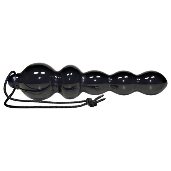 You2Toys Black Jack - koralikowy dildo analny (czarny)