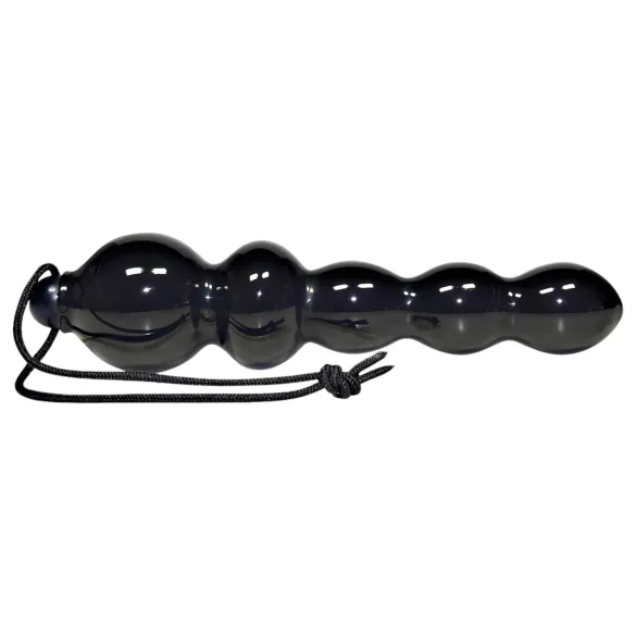 You2Toys Black Jack - koralikowy dildo analny - czarny