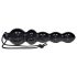 You2Toys Black Jack - koralikowy dildo analny (czarny)
