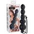You2Toys Black Jack - koralikowy dildo analny (czarny)