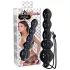 You2Toys Black Jack - koralikowy dildo analny - czarny