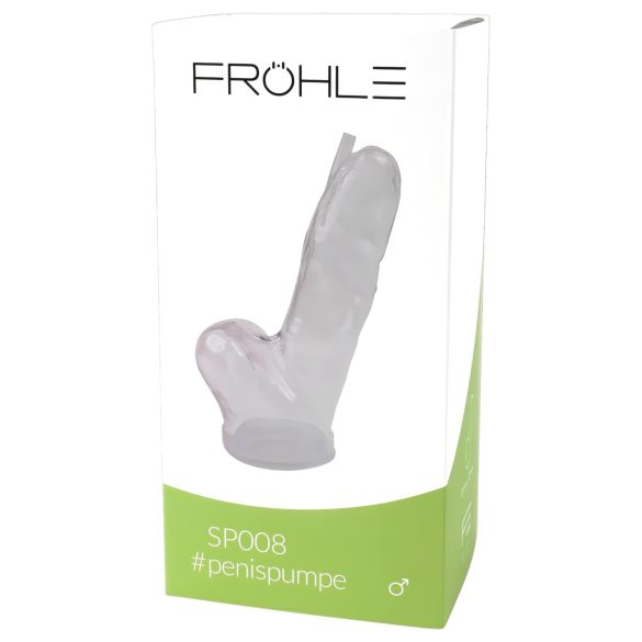 Fröhle SP008 (21 cm) - medyczny anatomiczny cylinder do pompki penisa