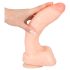 Realistixxx Giant - ekstra duży dildo (naturalny)