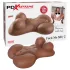 Pipedream Fuck Me Silly Sista - brązowy kobiecy tors masturbator (5,7 kg)
