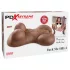 Pipedream Fuck Me Silly Sista - brązowy kobiecy tors masturbator (5,7 kg)