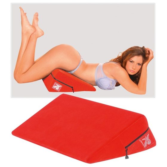 Liberator - klinowa poduszka erotyczna - czerwona