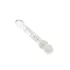 Fifty Shades of Grey - dildo szklane - gładki - przezroczysty/szary