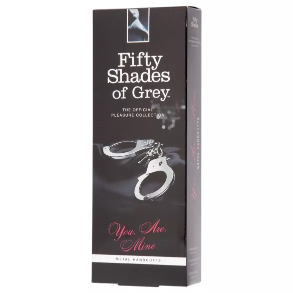 Fifty Shades of Grey - kajdanki metalowe szare