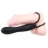 You2Toys - dildo analne i pierścień na penisa - czarny