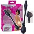 You2Toys - nadmuchiwany czarny dildo analny