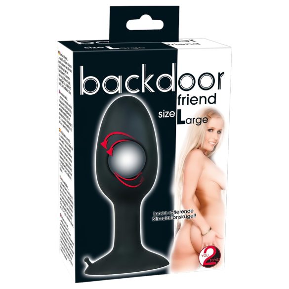 You2Toys - Korek analny z kulką wewnętrzną - L