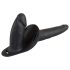 You2Toys - Zestaw czarnych, silikonowych dildo do noszenia