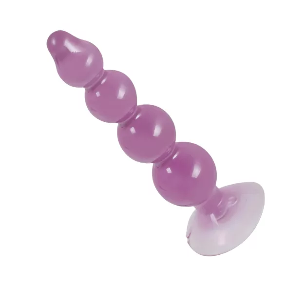 You2Toys - koralik analny - z przyssawką - fioletowy