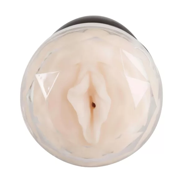 You2Toys - masturbator dwustronny - pochwa i anus - czarny