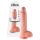 King Cock 10 realistyczny duży dildo (25 cm) - naturalny