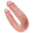 King Cock - podwójne dildo - średnie - naturalny